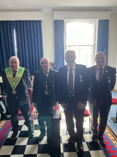 Council of the Four Kings Welcomes Deputy District Grand Prefect — photograph 10 of 13