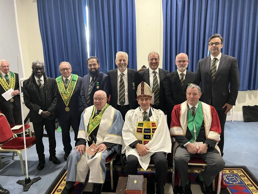 Council of the Four Kings Welcomes Deputy District Grand Prefect — photograph 9 of 13