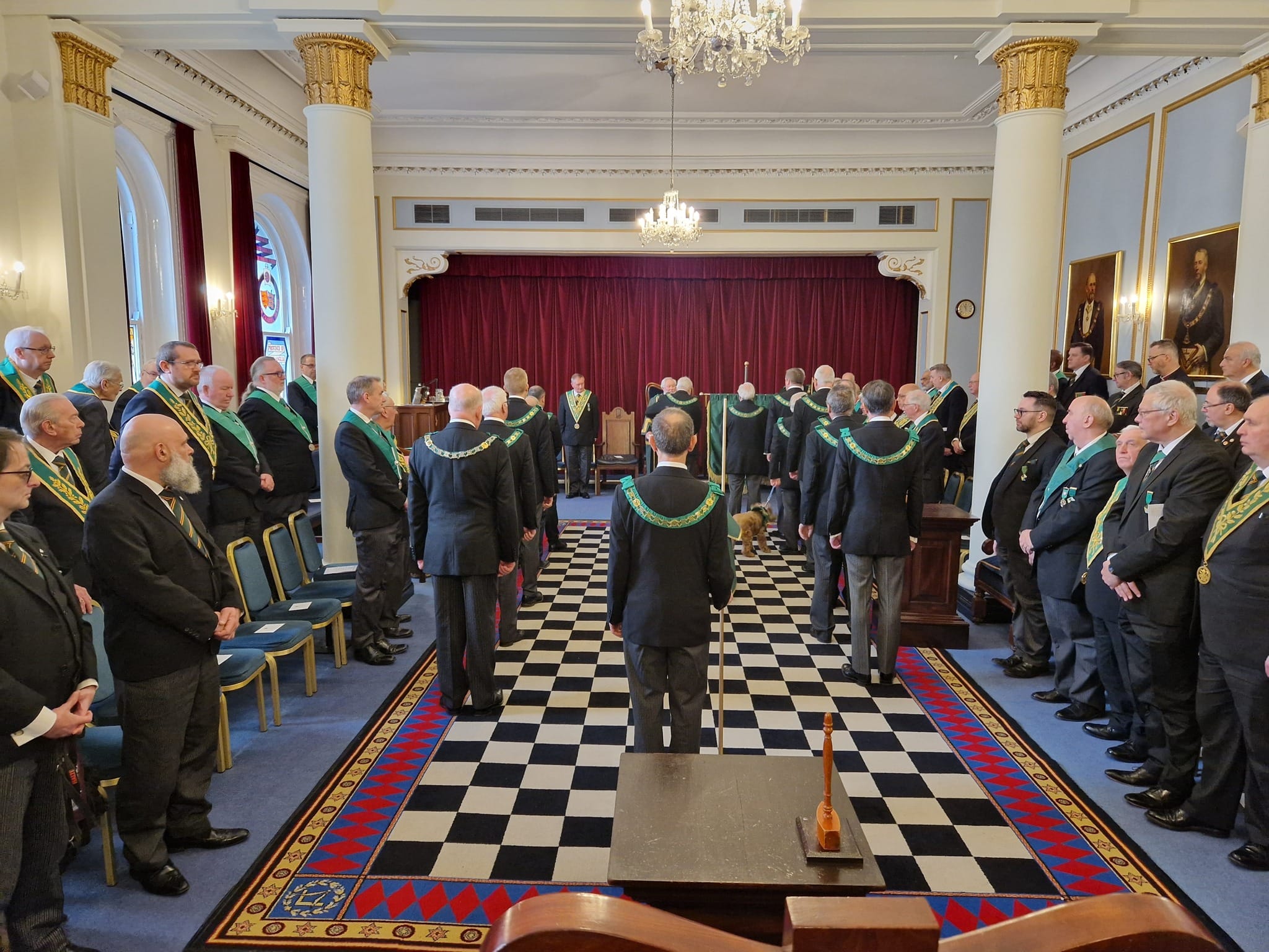 Allied Masonic Degrees District of London consecrates its 12th Council - Universal Council No.286