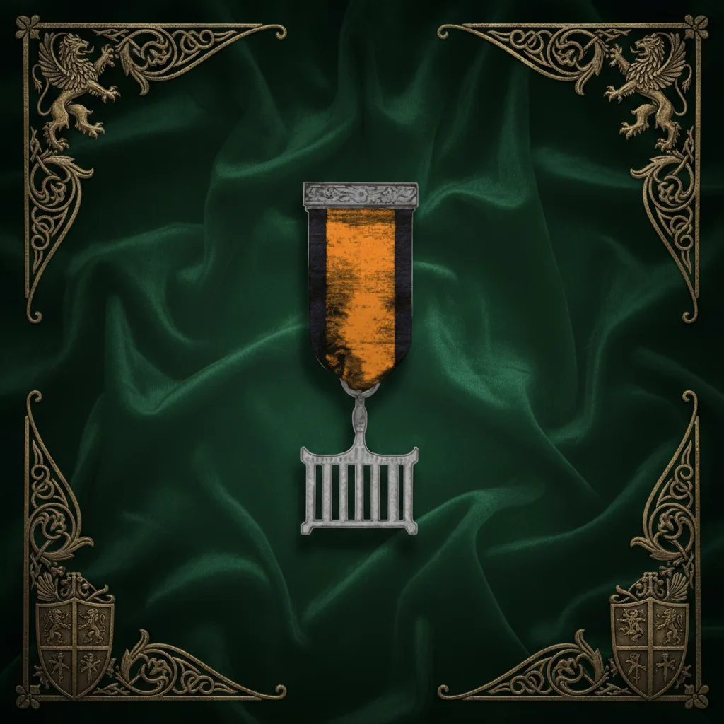 Orange_Medal_Velvet_Wallpaper Orange Medal Velvet Wallpaper