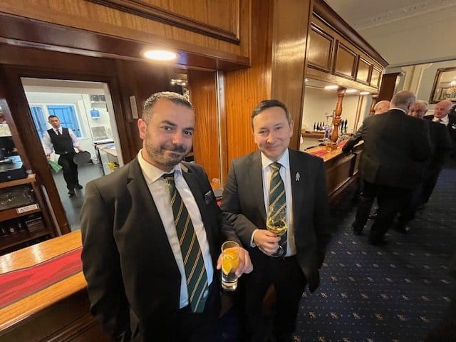 The Brigadier Galloway Council Welcomes the Deputy District Grand Prefect