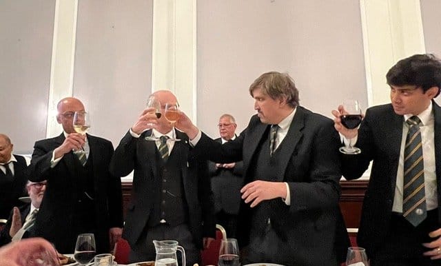 The Brigadier Galloway Council Welcomes the Deputy District Grand Prefect