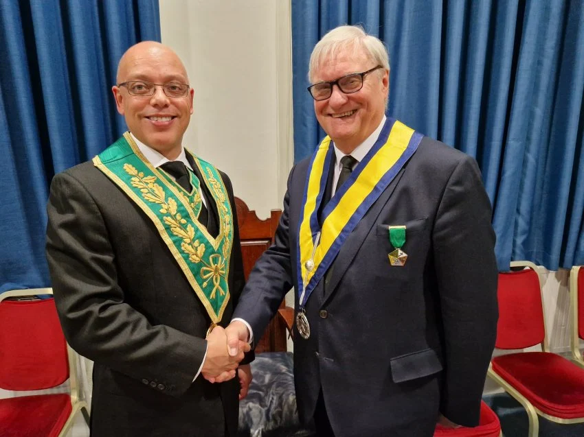 The Brigadier Galloway Council – Welcomes District Grand Secretary — photograph 5 of 5