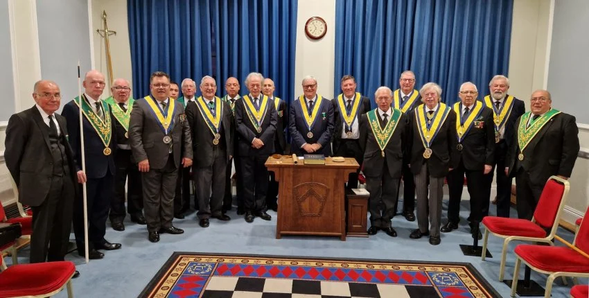 The Brigadier Galloway Council – Welcomes District Grand Secretary — photograph 4 of 5