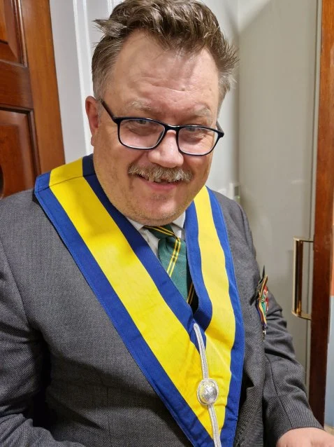 The Brigadier Galloway Council – Welcomes District Grand Secretary — photograph 2 of 5