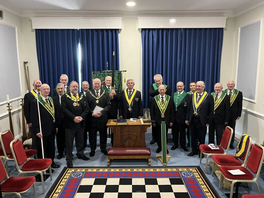 Londinium Matutinus Council No.202 – Welcomes District Grand Prefect — photograph 12 of 12