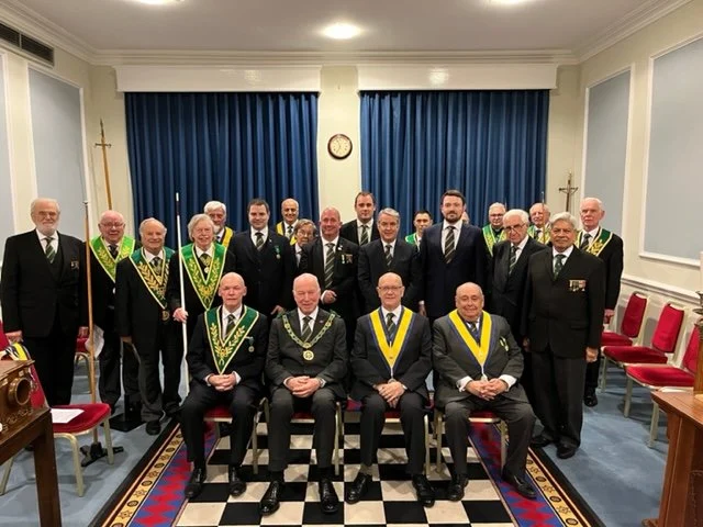 Metropolitan Council “A” – Welcomes District Grand Prefect — photograph 1 of 14