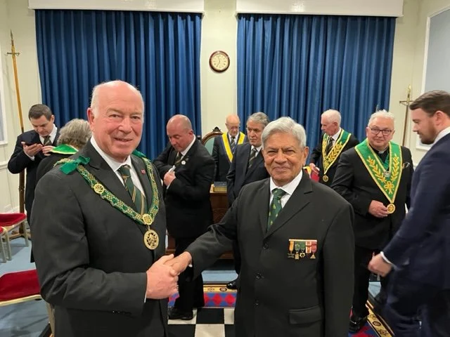 Metropolitan Council “A” – Welcomes District Grand Prefect — photograph 13 of 14