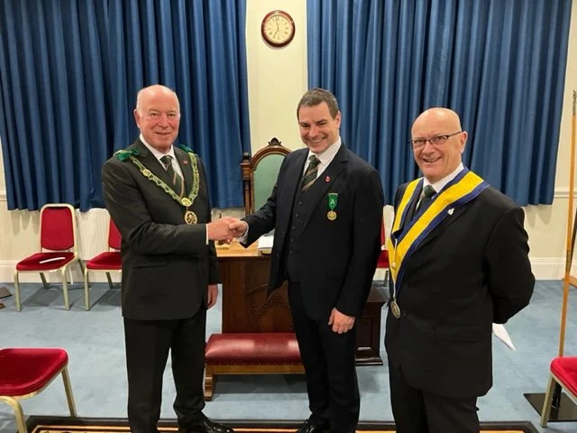 Metropolitan Council “A” – Welcomes District Grand Prefect — photograph 9 of 14
