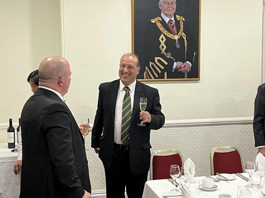 Metropolitan TI “A” Welcomes District Grand Junior Warden — photograph 9 of 15