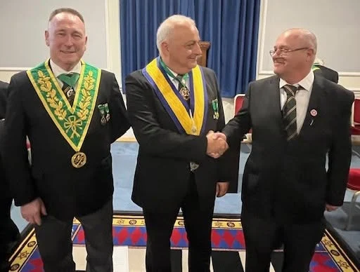 Metropolitan Council TI Welcomes District Grand Senior Warden