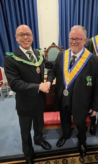 Rumbelow Council No.67 Welcomes District Grand Prefect