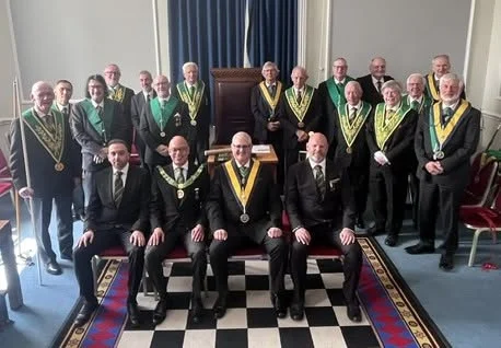 London Matutinus Council No.202 - Welcomes the District Grand Prefect